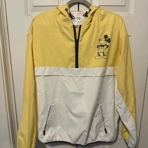 Yellow and White Mickey Mouse Jacket